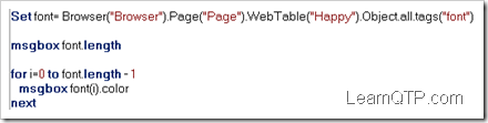 Using DOM to find the font color