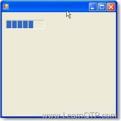 QTP Progress Bar Control