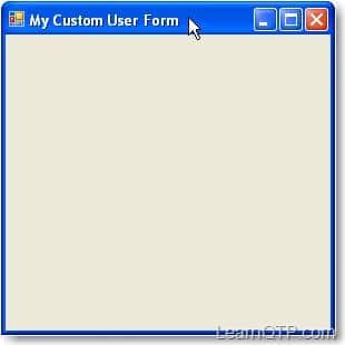 DotNetFacory-QTP-Userform with Title