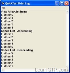 SortingList