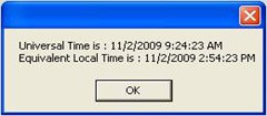 UniversalTime