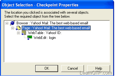 qtp-page-checkpoint