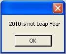Test Leap Year