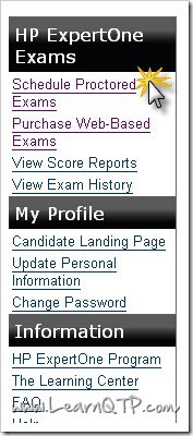Schedule Proctored Exam