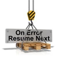 QTP/UFT On Error Resume Next