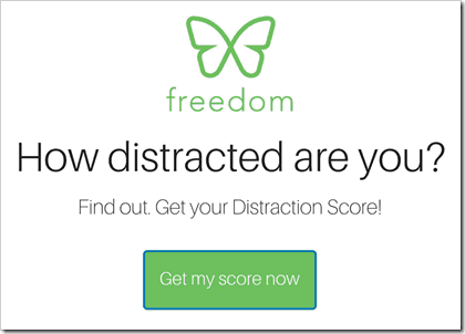 How distracted are you? Click here to take a quiz